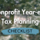 Nonprofit Year-end Tax Planning Checklist